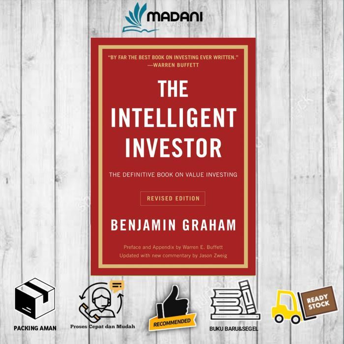 Buku The Intelligent Investor Rev Ed.: Benjamin Graham ( inggris & indonesia )