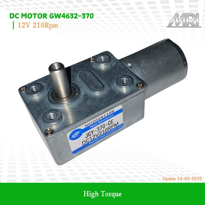 DC MOTOR GW4632-370 12V 210RPM High Torque