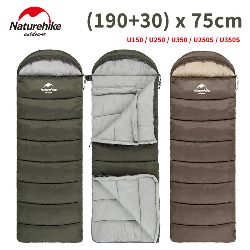Naturehike Sleeping Bag Ultralight Winter Envelope Spliceable Sleeping Bag for Outdoor Camping Adult