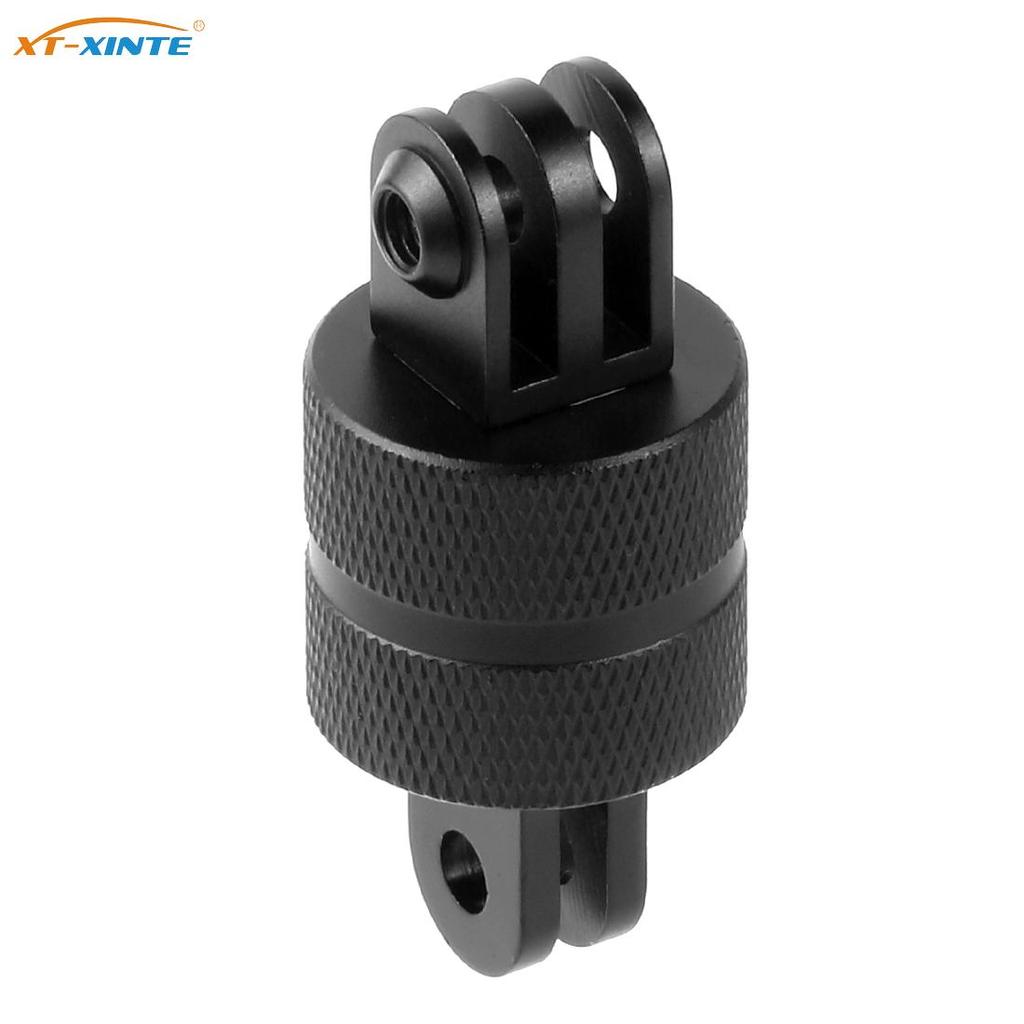 Aluminum Alloy 360 Rotation Base Tri Mount Holder For Gopro 13 12 For Akaso Ek7000 4K Ca Swl Pivot