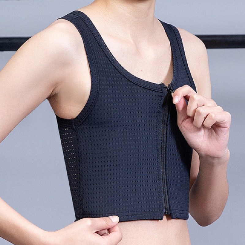 Breast Binder Transboy Vest Women Lesbian Flattern Chest Binders Breathable Les Corset Shirt
