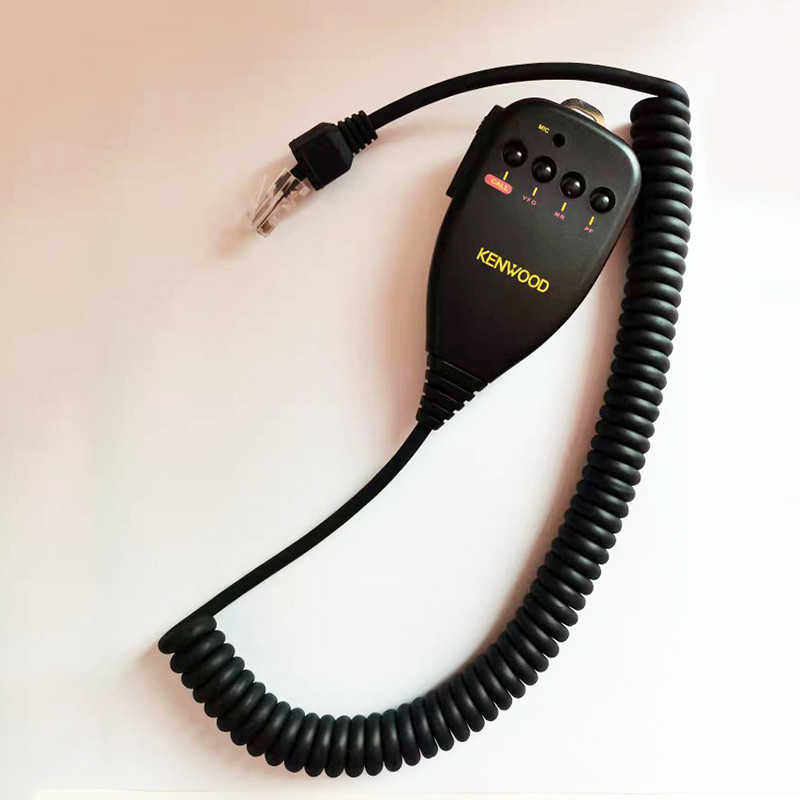 Walkie Talkie Speaker Microphone 8-Pin RJ-45 Handheld Mic For KENWOOD TM-261A TM-271A TM-281A