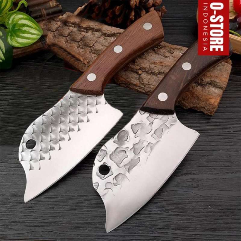 Pisau Daging Tajam Pisau Golok Dapur Jepang Stainless Prado