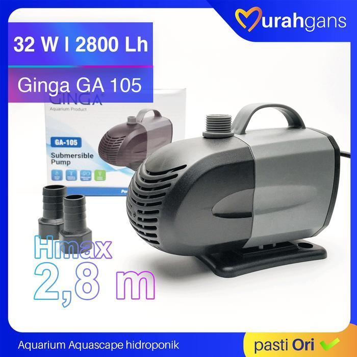 Ready- Pompa Aquarium Kolam Koi Ginga Ga 105 2800 Lh -Gratisongkir