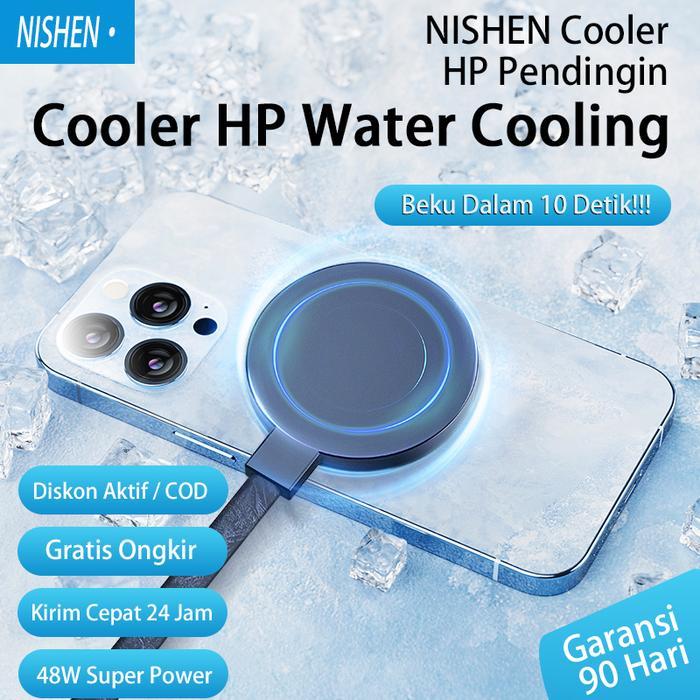 Termurah Nishen Pendingin Hp Cairan Xt10 Pro 48W Gaming Cooler Beku Dalam 10 DetikWater Cooling Hp