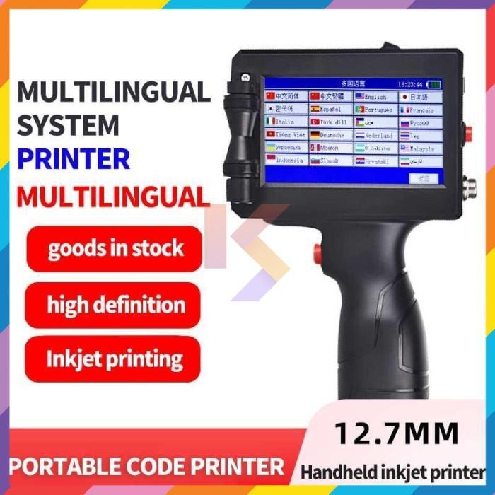Mesin Coding Expired Date Logo Portable Handheld Printer Inkjet