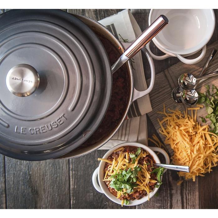 panci wajan Le creuset 24 / 4.5 L Dutch oven signature ORI FRANCE RARE