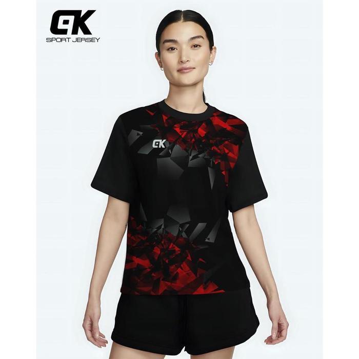 ( COD )Baju Olahraga Pria & Wanita Dewasa Jumbo Kaos Olahraga Premium Terlaris Baju volly Baju