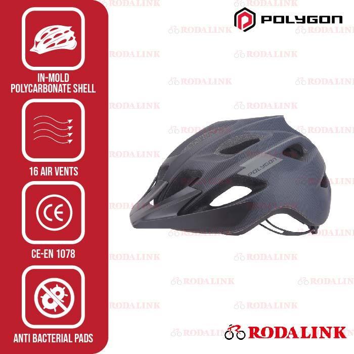 Polygon Helm Sepeda Gunung MTB Moxie