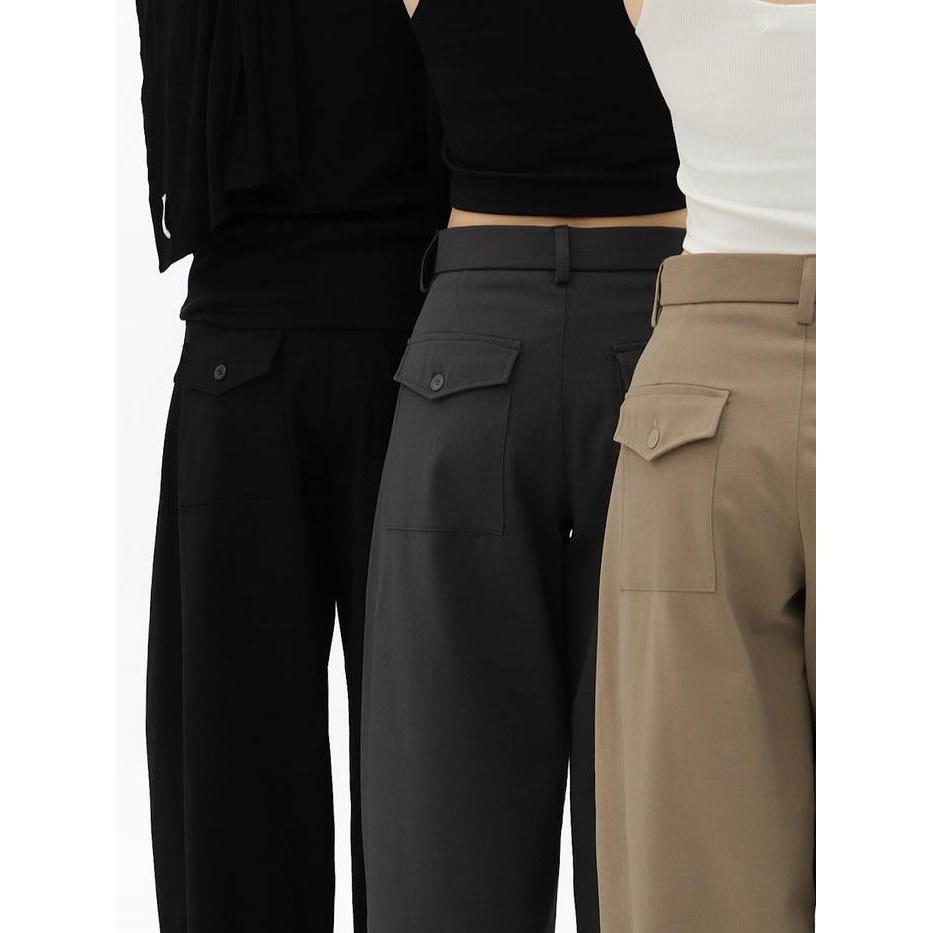 Hulm - Comme Barrel Pants Barrel Pants Wanita