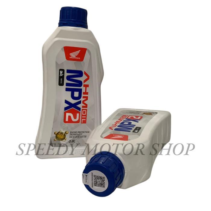 Paket Hemat OLI MPX2 800ML untuk Motor Matic Honda Beat, Scoopy, Vario, HGENIO, Spacey, dan Lainnya