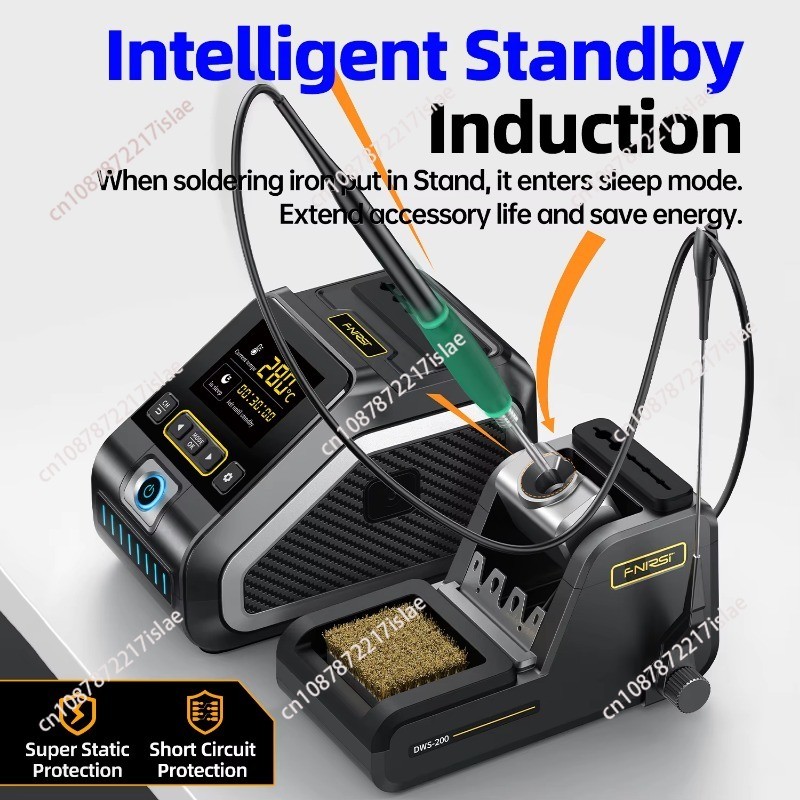 Dws-200 200W Power Compensation Heating Soldering Iron Station C210 C245 Soldering Iron Handle