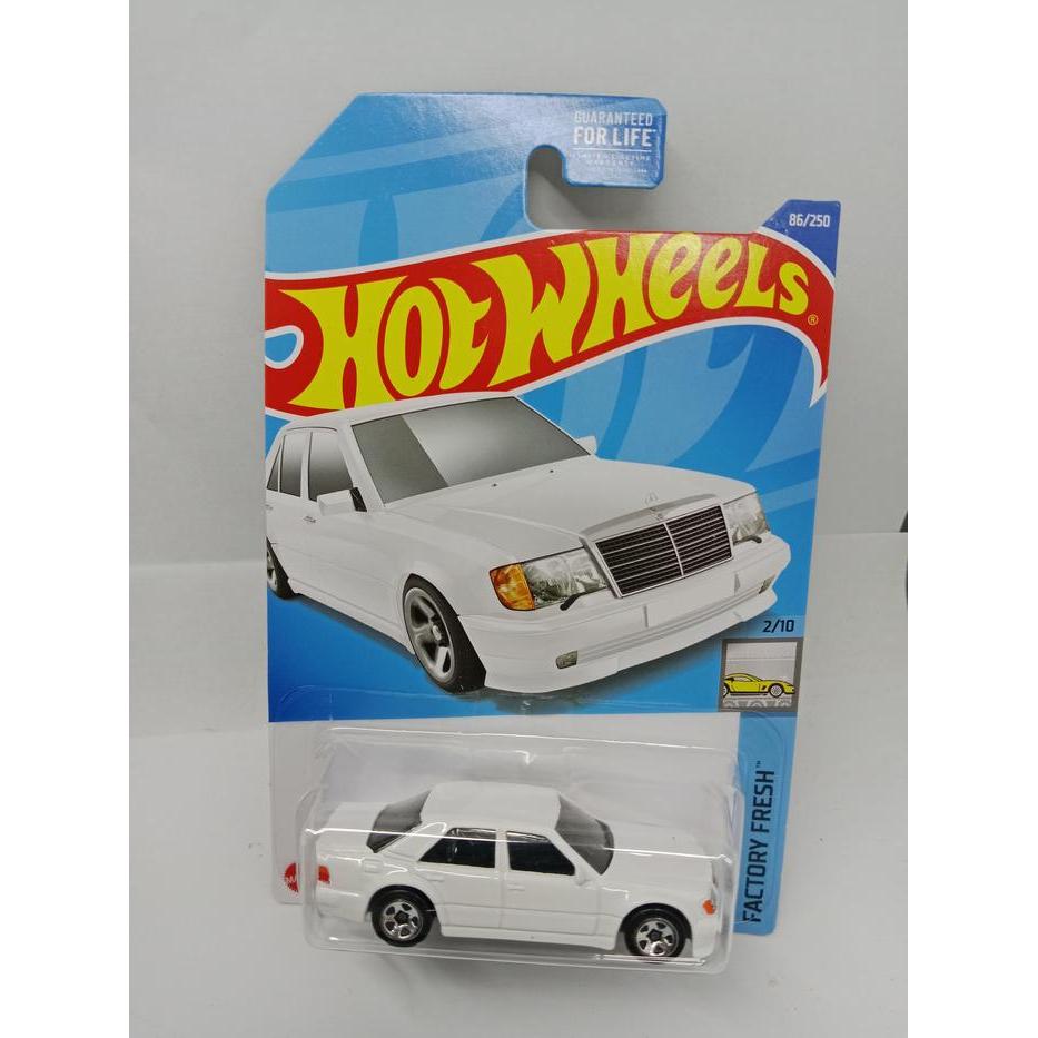 HotWheels MERCEDES-BENZ 500 E Putih Us Card AMBC-139card sdkt kurang mulus
