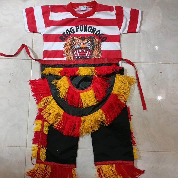 BAJU REOG. BAJU REOG ANAK. BAJU REOG PONOROGO. BAJU JARANAN ANAK. KOSTUM REOG. KOSTUM REOG ANAK.