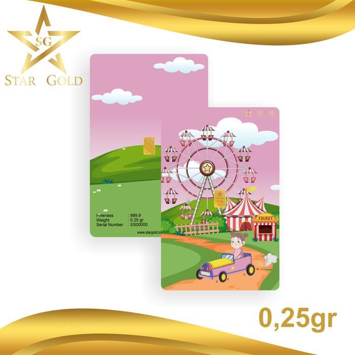 Logam Mulia Micro Gold Stargold Baby Girl 02 - 0,25Gram