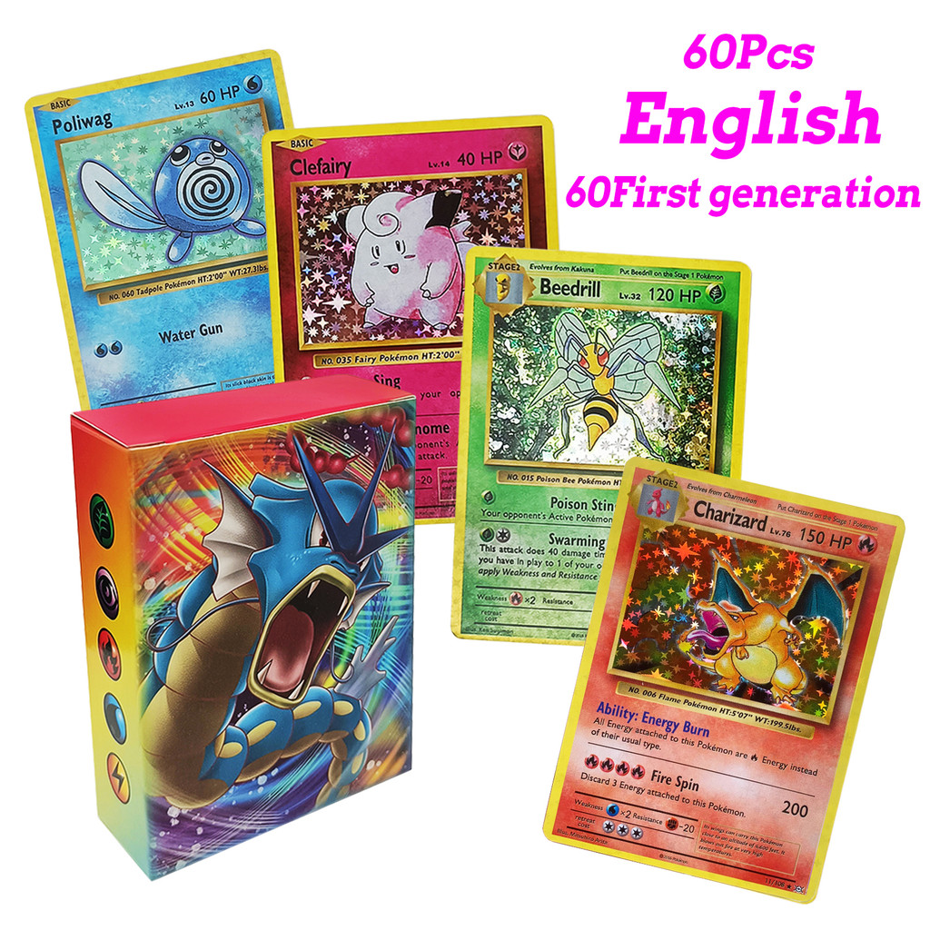 Pokemon Cards Vmax Vstar EX GX Energy Toys Card No Repetition Exceed Evolution Charizard Full Flash