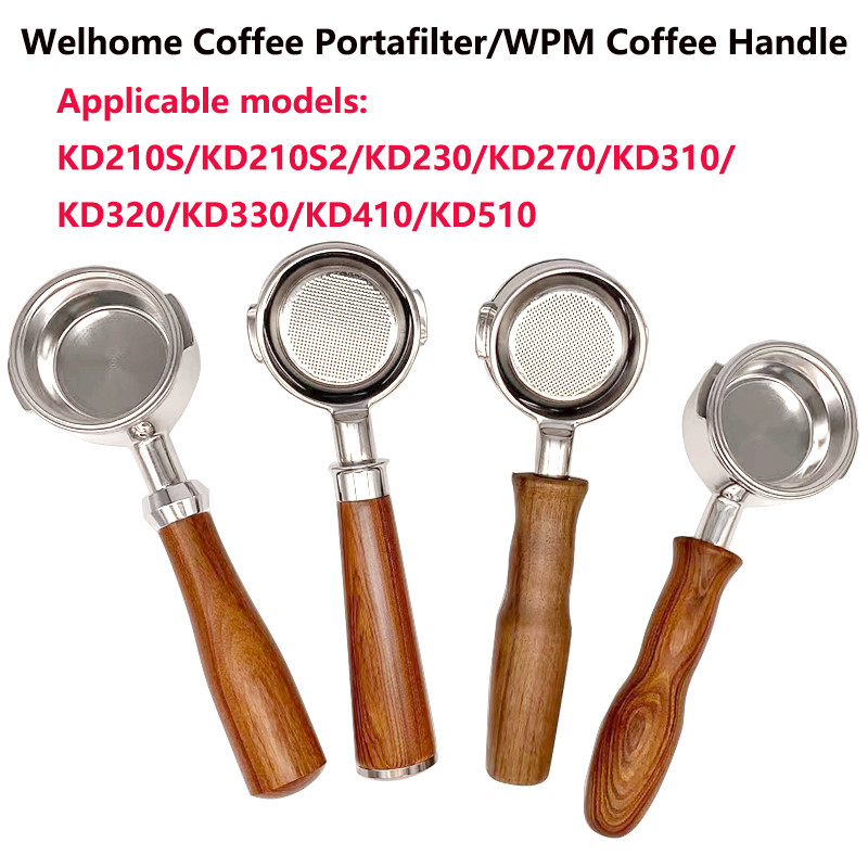 Welhome Coffee Portafilter/Wpm Coffee Handle Sutiable For Kd210S/Kd210S2/Kd230/Kd270/Kd310/