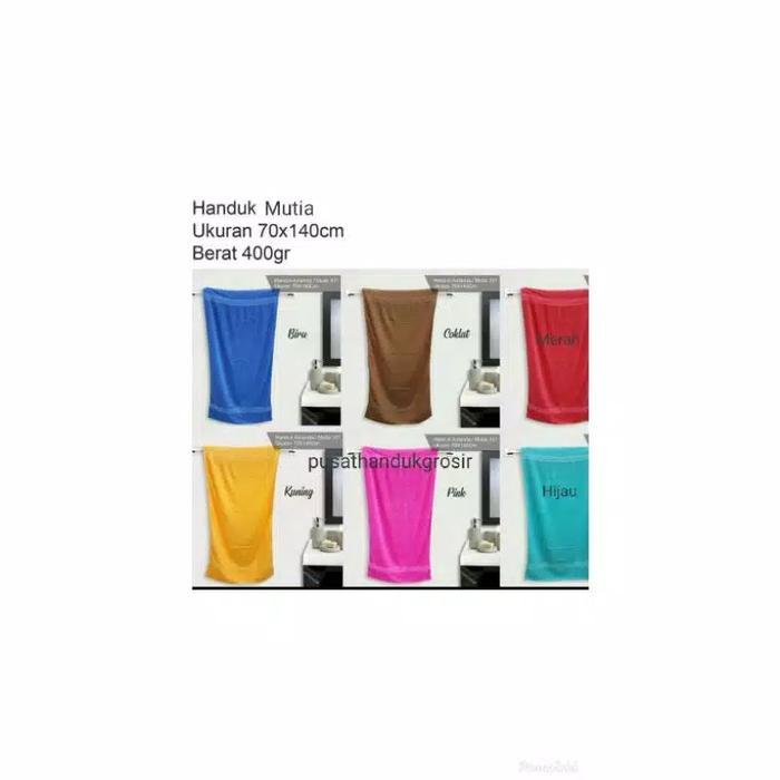 Handuk Mutia 70 x 140 Original, Tebal dan lembut