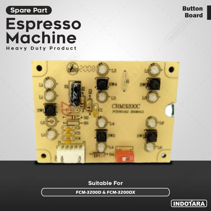 Button Board For Ferratti Ferro FCM-3200D & FCM-3200DX