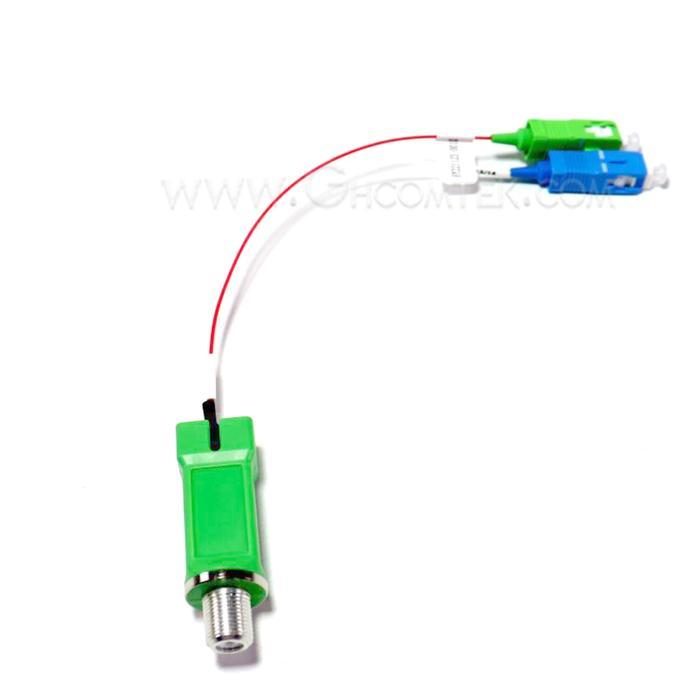 Ftth Wdm Passive Optical Receiver For Gpon System Optical Node Triplexer