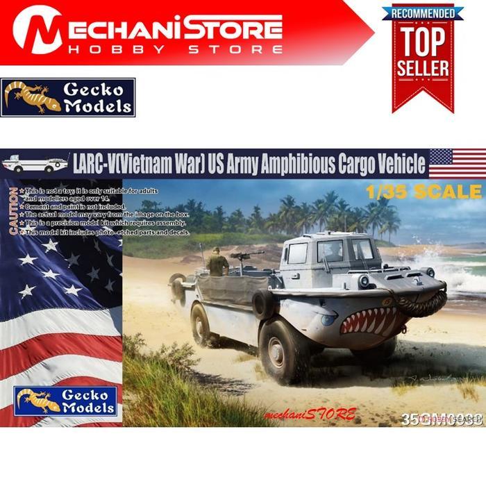 GECKO 1/35 LARC-V (Vietnam War) US Army Amphibious Cargo Vehicle - GEC35GM0038