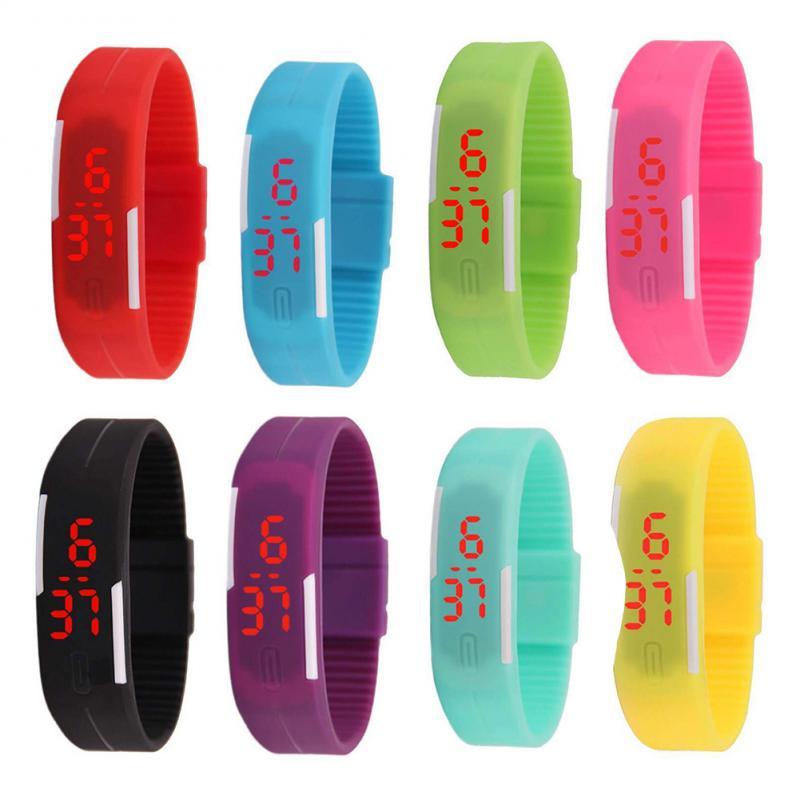 2023 New Fashion Sports LED Smart Watch Smart Phone Touch Screen Digital Watch Waterproof Bracelet W