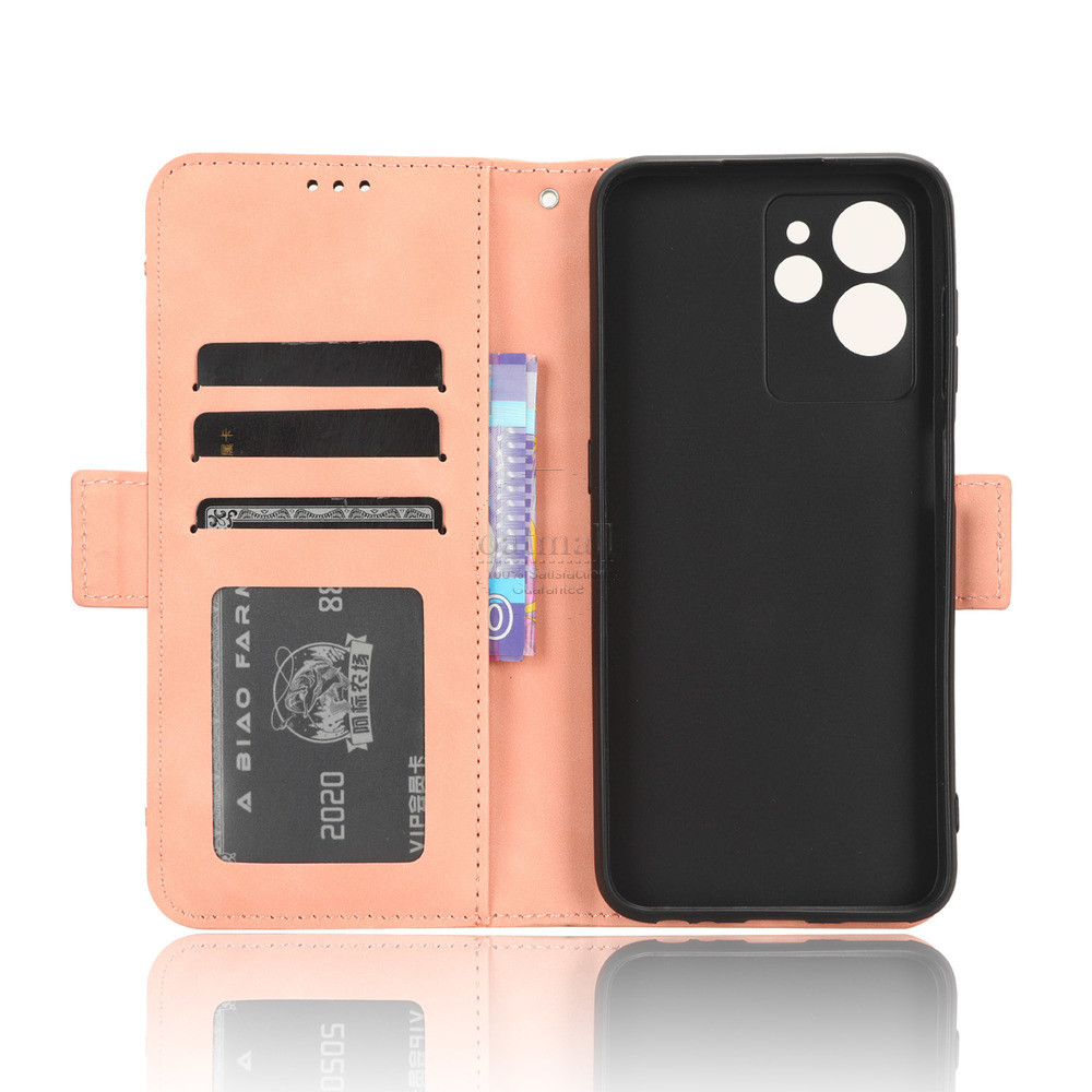 For Oukitel C32 / C33 Wallet Case Magnetic Book Flip Cover Card Photo Holder Luxury Leather Phone Fu