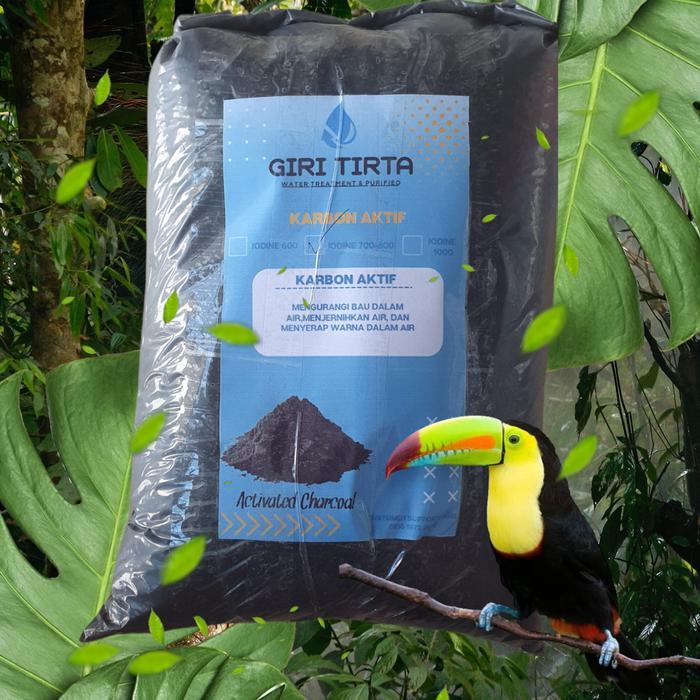 media filter karbon aktif/arang aktif/filter air minum - repack 1 kg