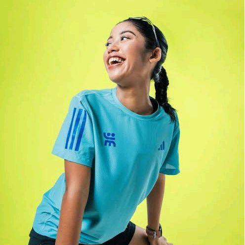 Terbaru - Jersey jrf 2025 full marathon fm adidas original with tag blue strip new jakarta running