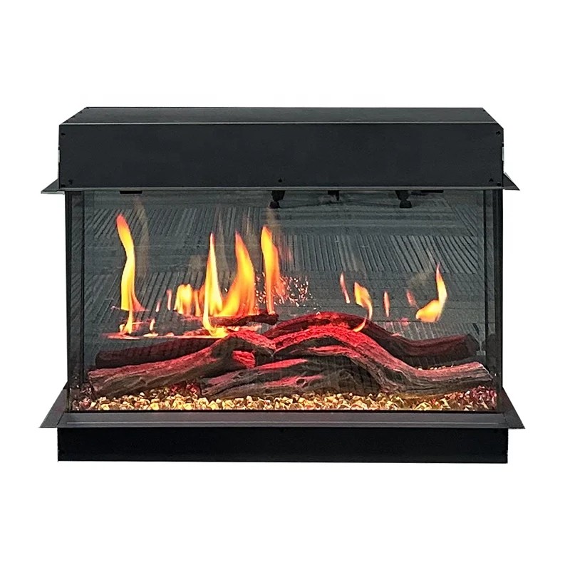 Electric Fireplace3D Virtual Electric Fireplace With Sparks LCD Electric Fireplace 23 Inch Wireless