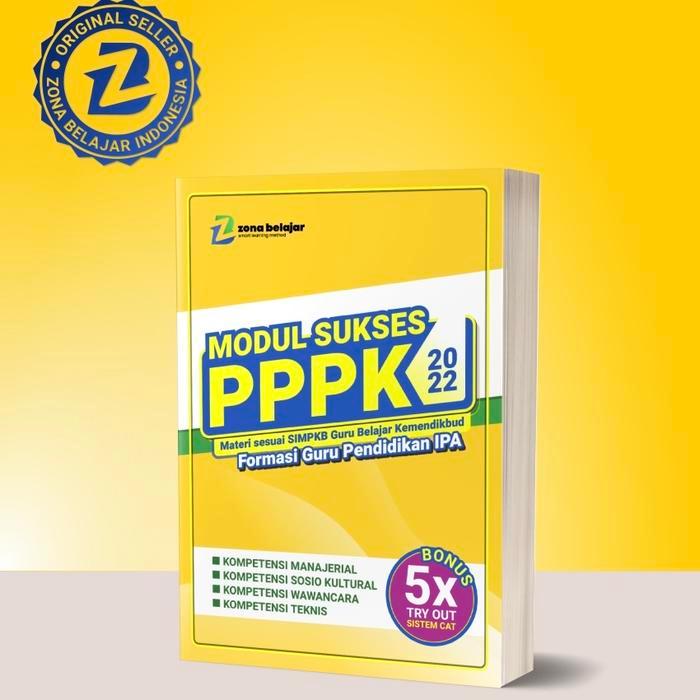 Modul Sukses PPPK 2022 Formasi Guru IPA (Free 5x TO CAT)