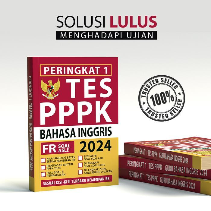BUKU PPPK GURU BAHASA INGGRIS 2023 - Buku Original Soal dan Pembahasan