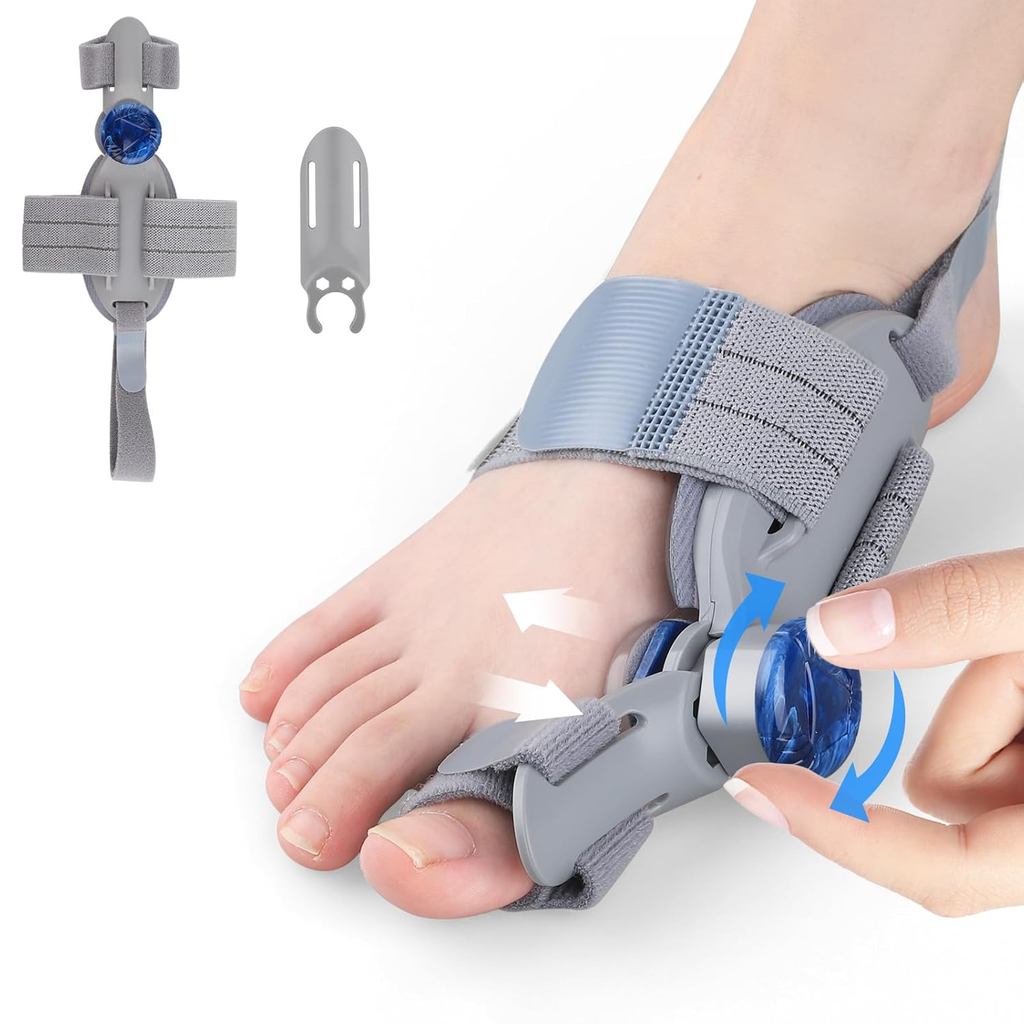 Unisex Bunion Adjustable Bunion Fix for Big Toe Separation Pain Relief - Orthopedic Bunion Splint