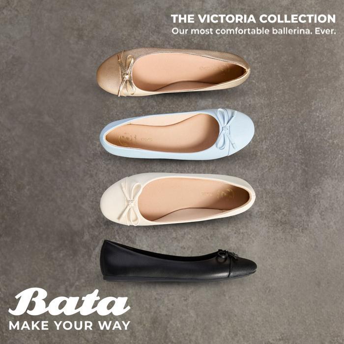 [New Arrival] Bata - Delhi "Cushion" Sepatu Flatshoes Ballerina Wanita Terlaris
