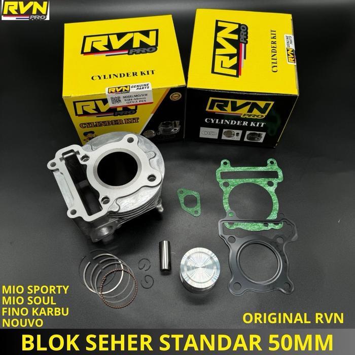Block Seher Boring Blok Seher Mio Sporty Mio Soul Mio Lama Nouvo Original Rvn Plus Piston Kit