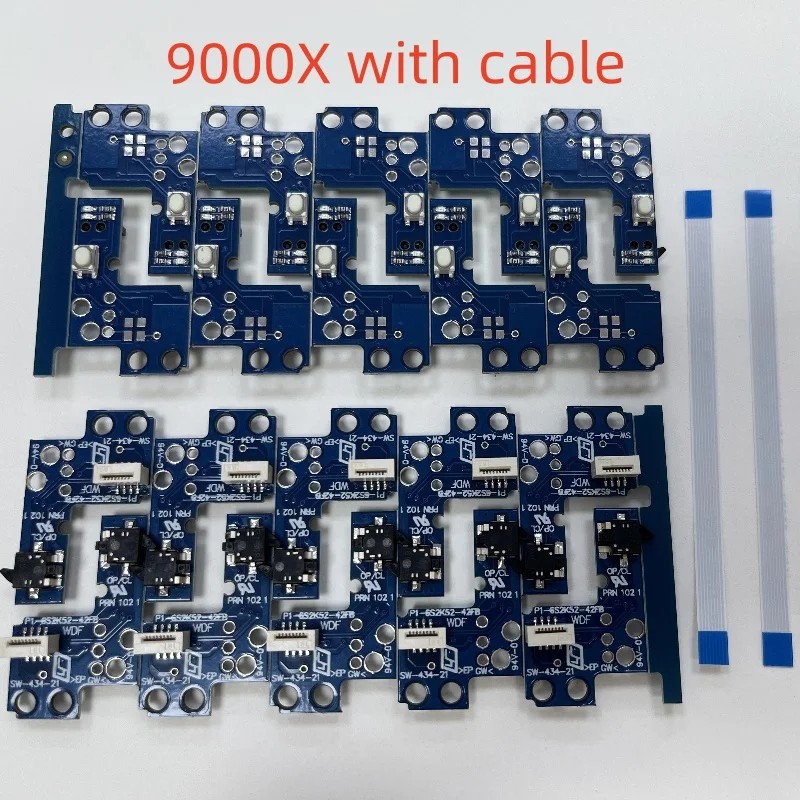 20sets/lot for PS2 Slim SCPH 90000 Power Switch Pcb on Off Reset Board with Flex Cable Ribbon