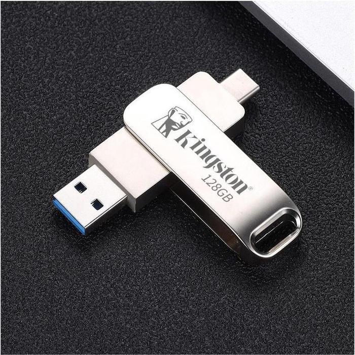 KINGSTON FLASHDISK 2TB ORIGINAL 2-IN-1 USB 3.0 & TYPE-C HIGH SPEED TRANSFER SHOCKPROOF PORTABLE