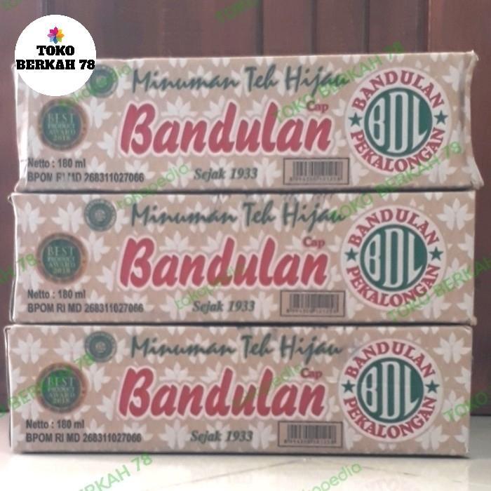 rxi7- Teh Bandulan Gelas / Teh Hijau Bandulan Gelas 180 Ml ( Karton )