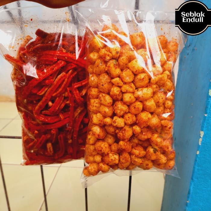 gzh3- Bundling Kerupuk Jaat/ Beton 250 + Comol Crispy 250Gram Seblak Endull Camilan Food