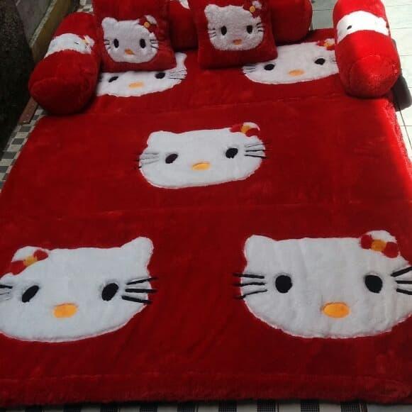 Sofabed Karakter Karpet Lipat Karakter Sofabed Rasfur Tebal Busa 4Cm