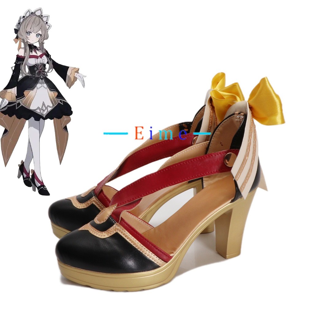 Genshin Impact Sandrone Cosplay Shoes Halloween Carnival Boots Cosplay Props Anime Accessories PU