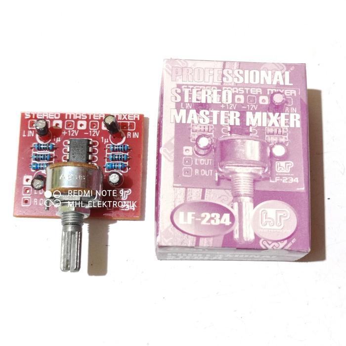 Promo Professional Stereo Master Mixer Primer LF 234