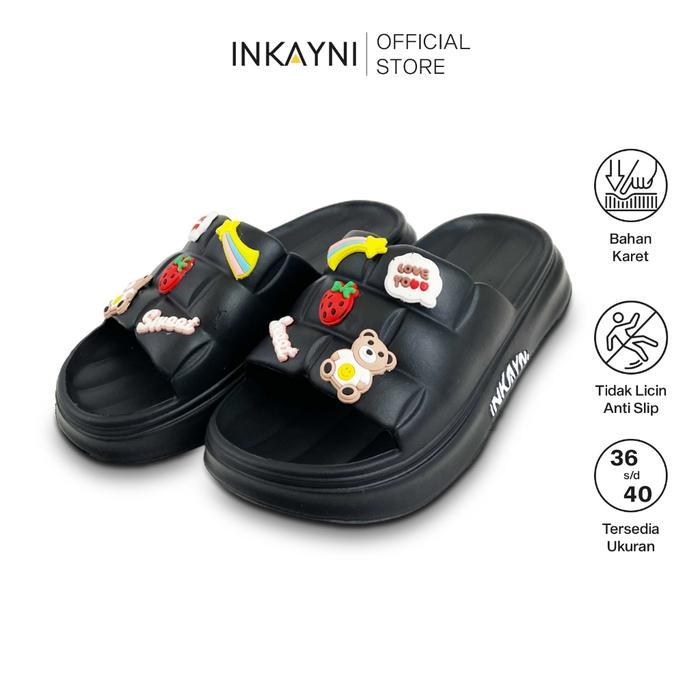 gzmu- Inkayni - Sandal Inkayni Sweet Sandal Selop Perempuan Sandal Sweet Sandal Murah Sendal