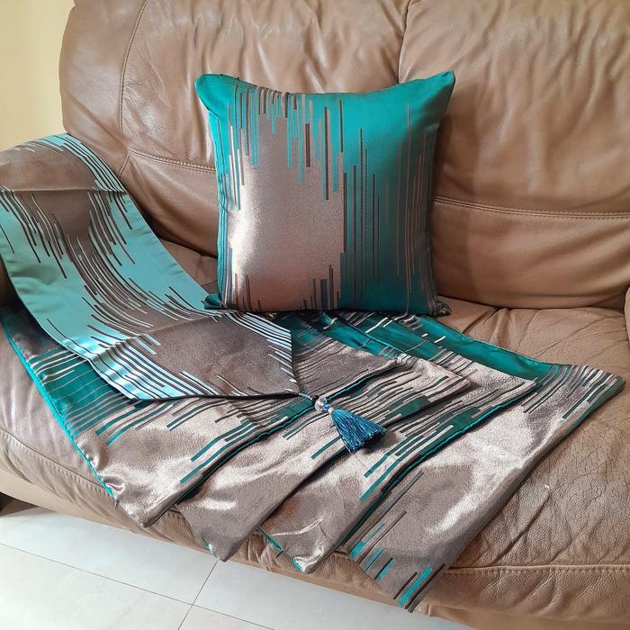 Diskon Sarung Bantal Sofa Kursi Satuan Belgi Turki impor 50x50 cm