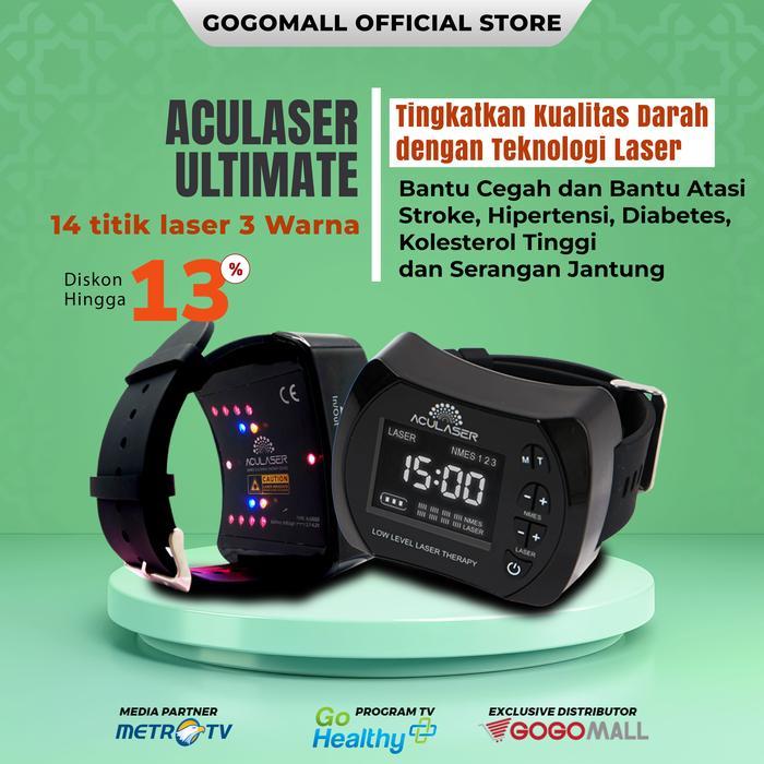 Aculaser Ultimate 14 Titik Laser + Nmes Terapi Laser Go Healthy