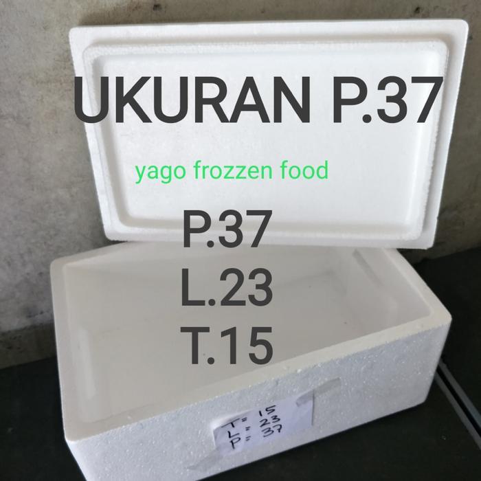 New Styrofoam box/ Sterofoam Ikan Beku / Sterofoam Daging Beku / Cool box