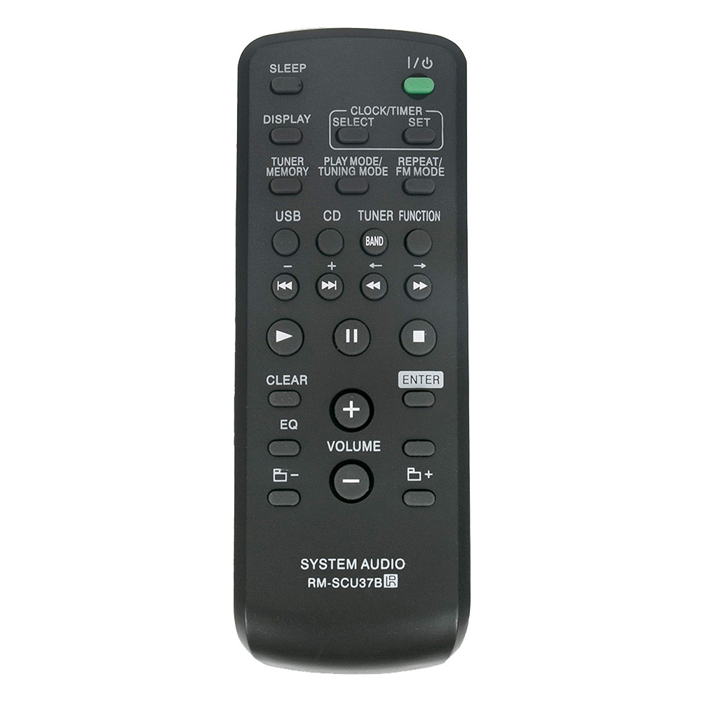 Newest Replace Remote RM-SCU37B for Sony Mini HI-FI Component System LBT-SH2000 SS-SH2000 CMT-BX3