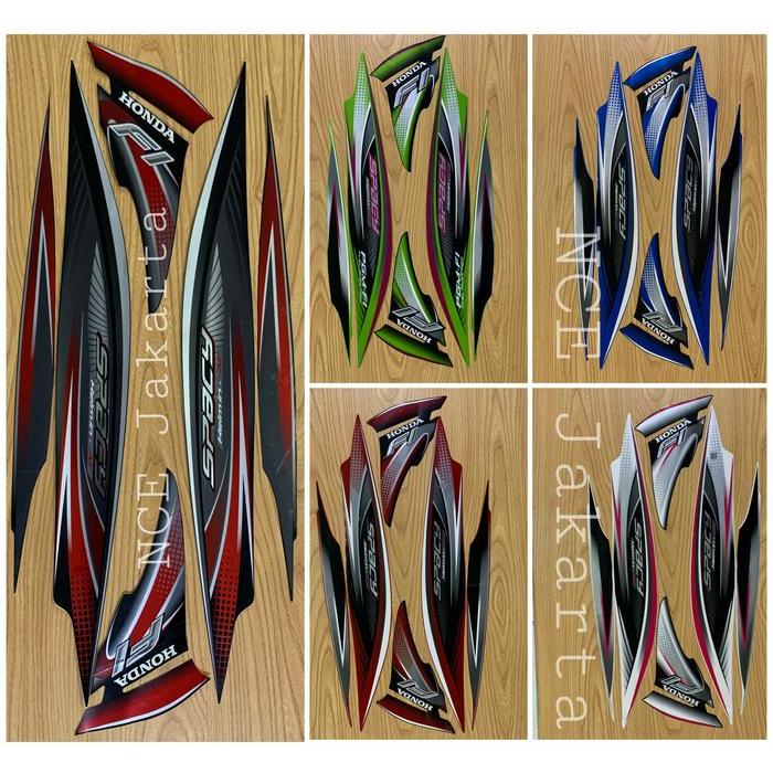 STIKER STRIPING SPACY FI 2012