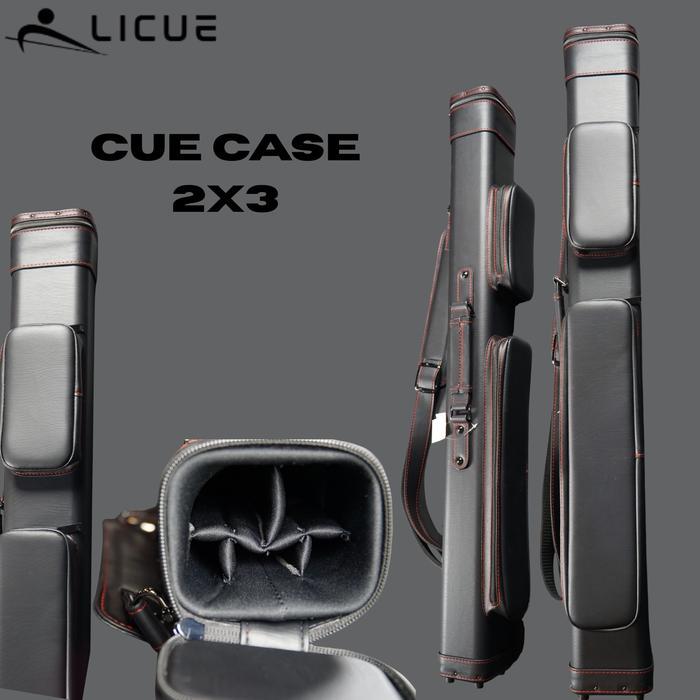 CUE CASE 2X3//TAS STICK BILLIARD//HARD CASE//BILLIARD CUE CASE