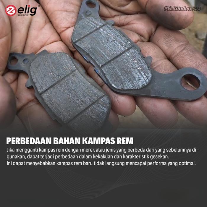 Elig Kampas Rem Depan Suzuki Inazuma / Yamaha Majesty EM014